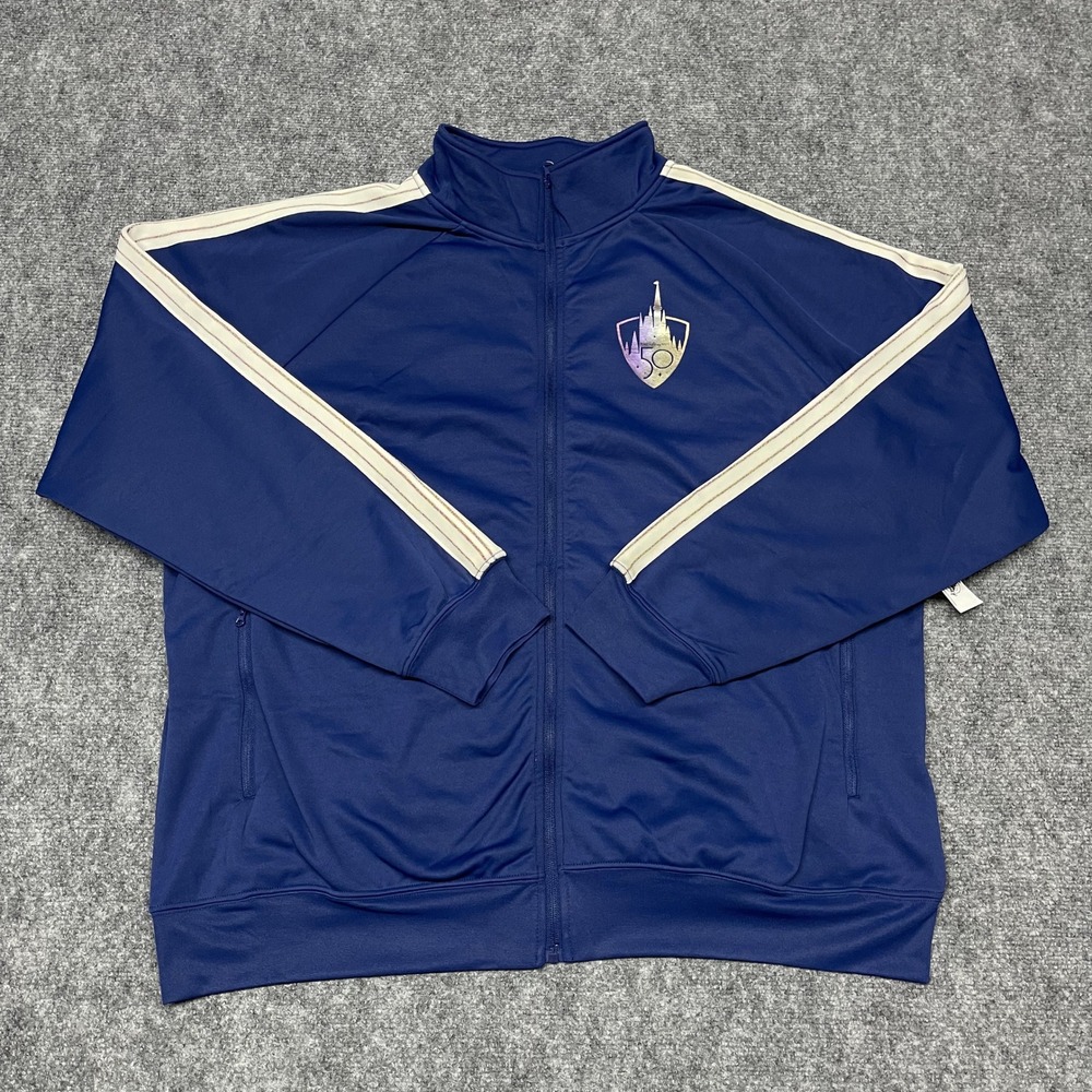 NEW Disney Parks Jacket Men XXL 2XL Navy Blue Walt Disney World 50th Anniversary